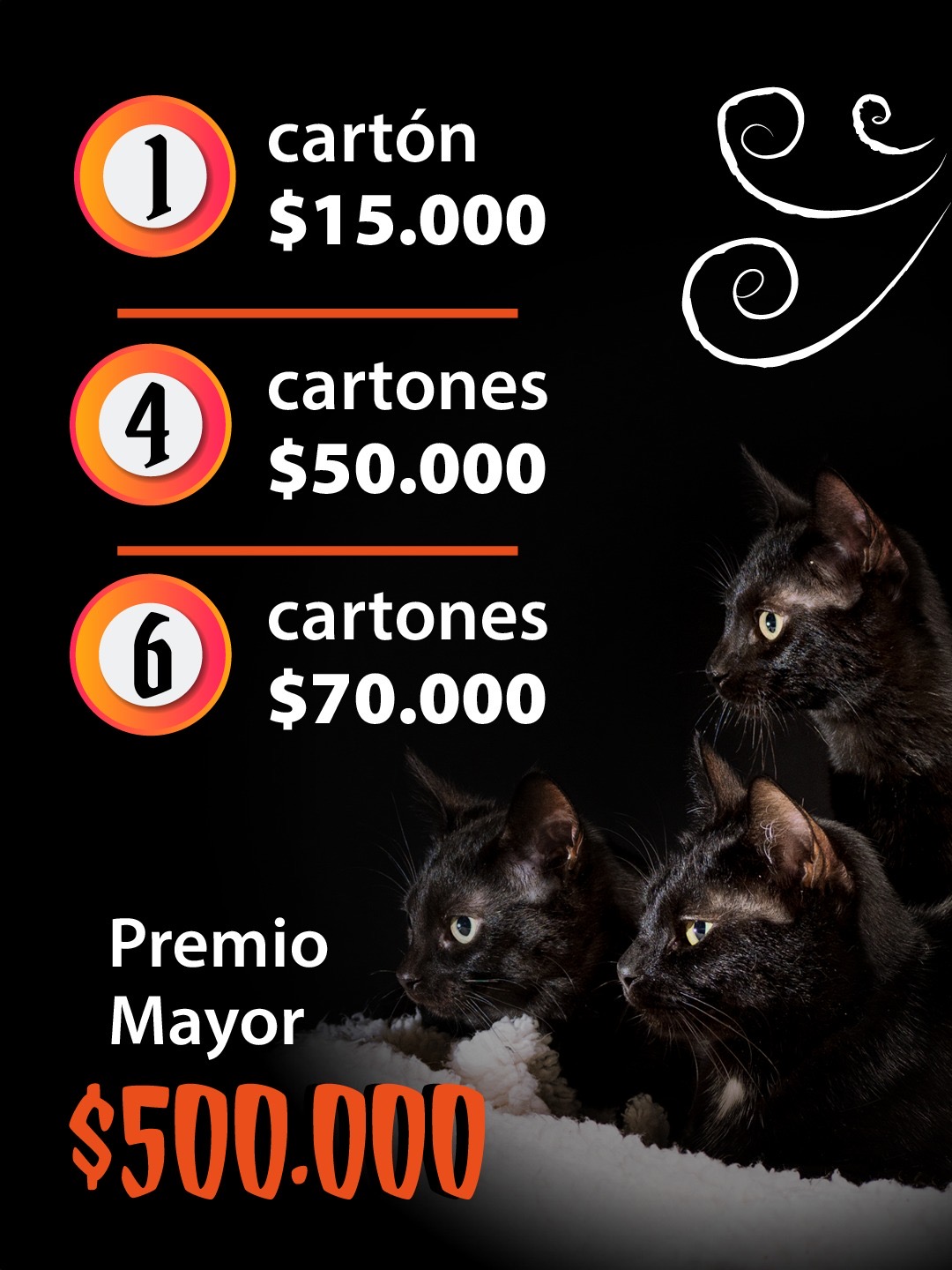 Cartón BINGO “Mala suerte, mis bigotes” - Image 3